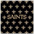 New Orleans Saints Microfiber Cleaning Cloth